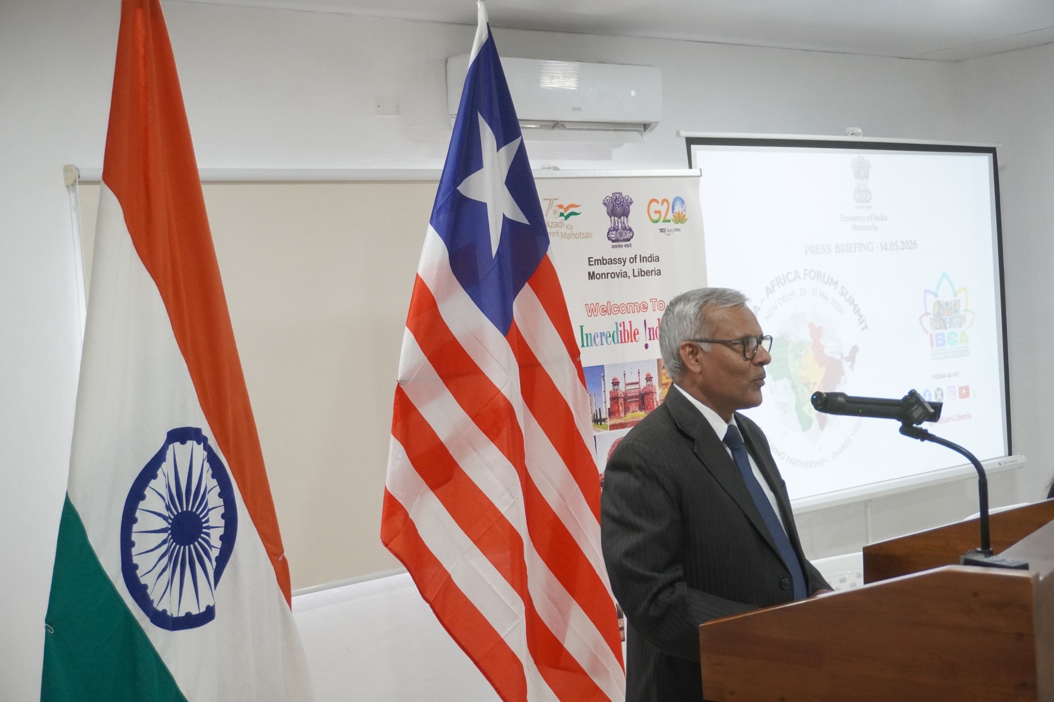 Press briefing on 4th India-Africa Forum Summit (IAFS-IV)/IBCA Sumit- 14 May 2026